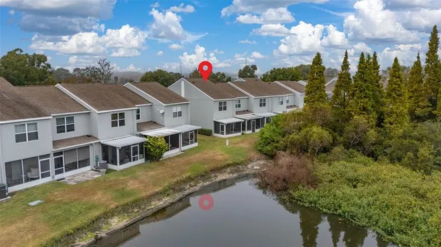 a view of a city with tall buildings