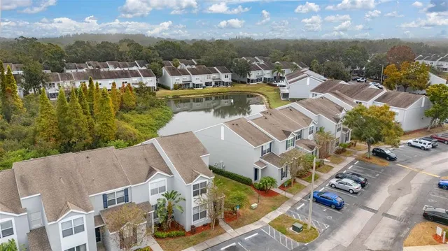 a view of a sign in a yard