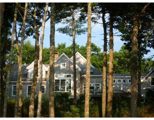 52 Hunters Landing Road South Bristol, ME 04573 - Photo 1 of 13 Exterior Back.