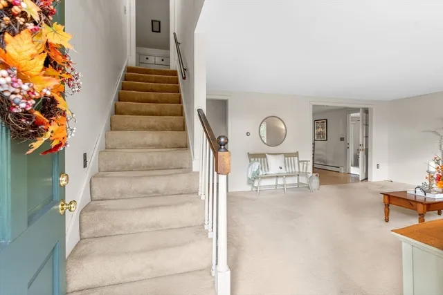 a view of entryway and hall