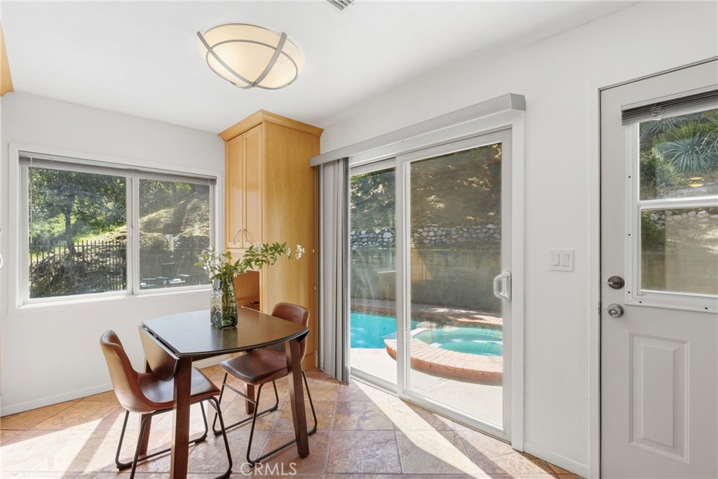 41 Hidden Valley Road Monrovia, CA 91016 - Photo 15 of 51 a dining room with furniture window and outside view