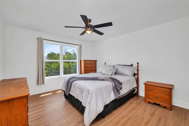 a view of the back of a building