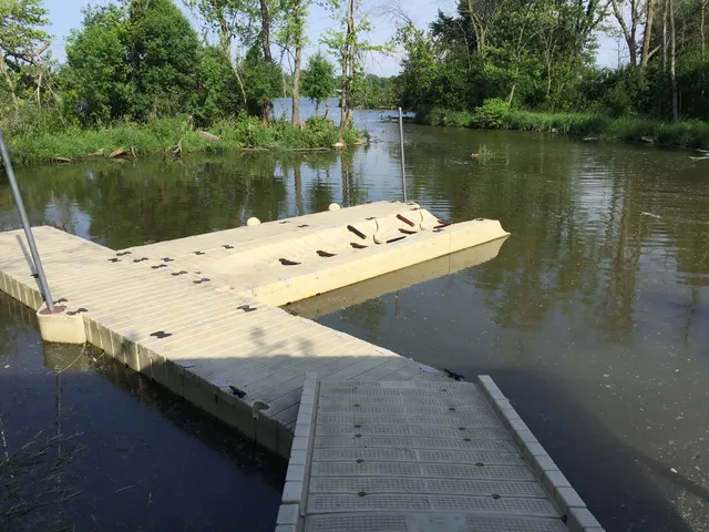 an aerial view of a house with swimming pool