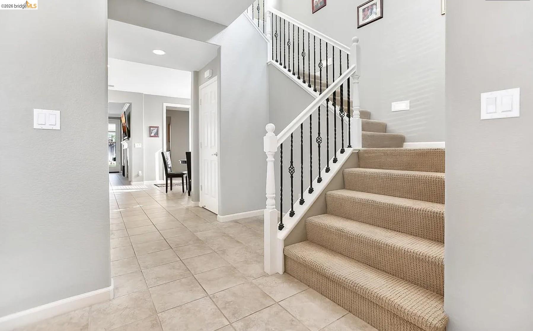 3251 Lookout Point Loop Discovery Bay, CA 94505 - Photo 14 of 31 Stairway featuring tile patterned flooring and recessed lighting
