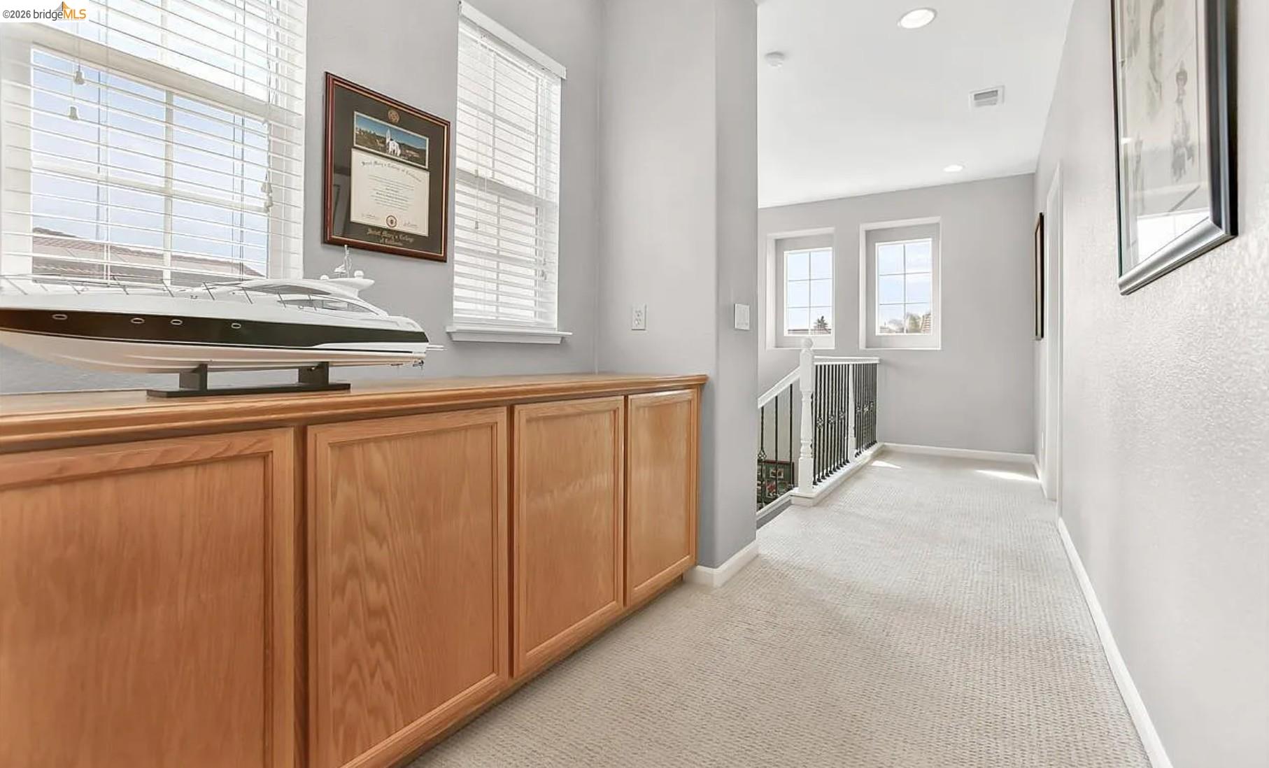 3251 Lookout Point Loop Discovery Bay, CA 94505 - Photo 21 of 31 Corridor featuring light carpet and recessed lighting
