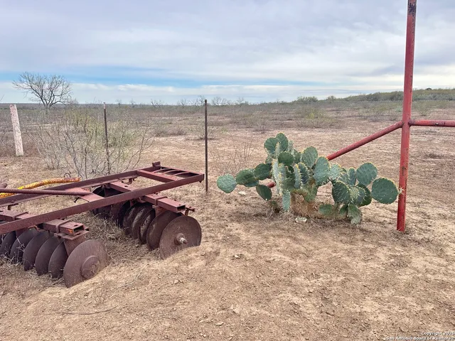 a view of a terrace with sky view