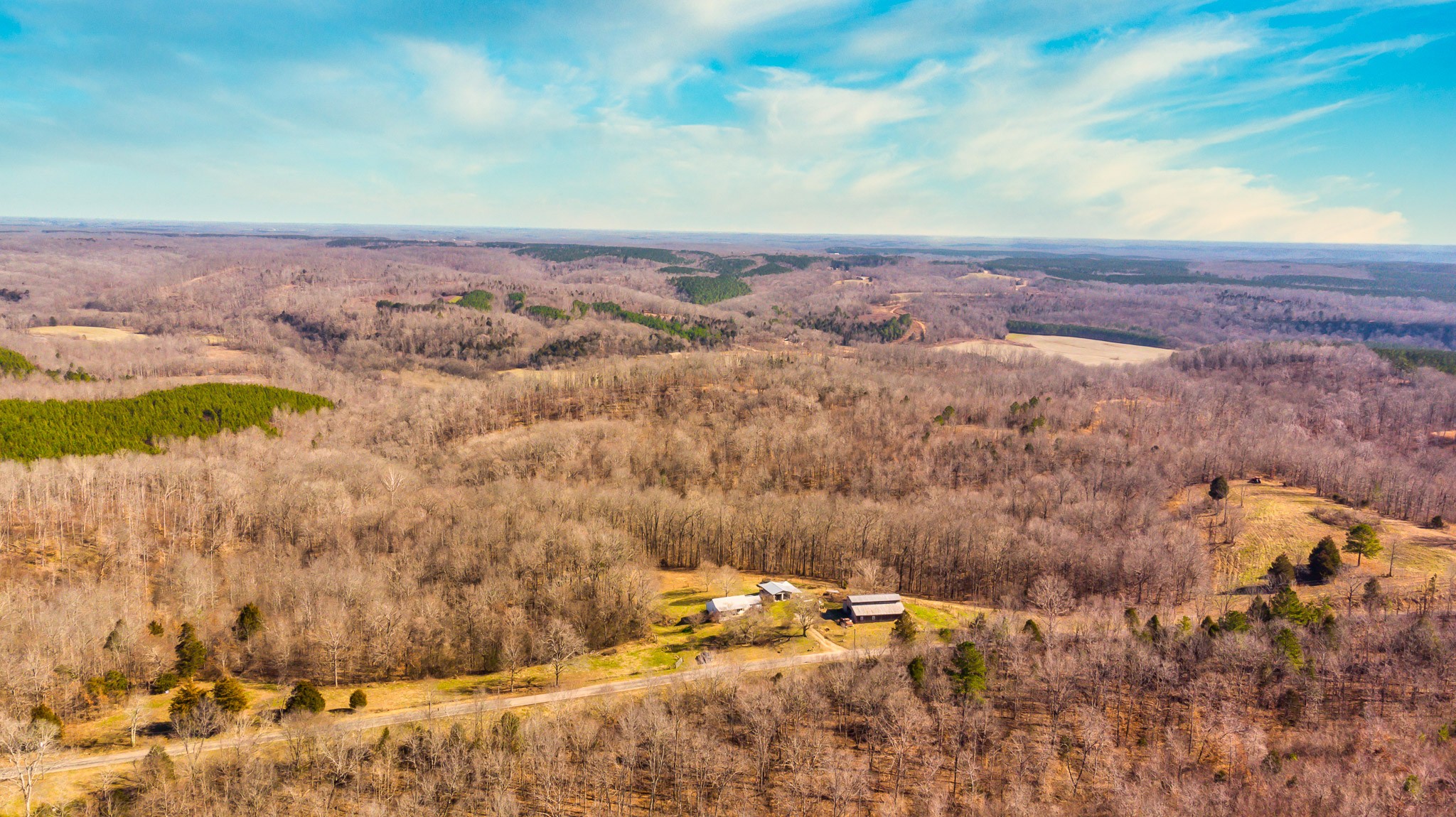 361 Ridge Road Westpoint, TN 38486 - Photo 10 of 18 an aerial view of a houses with large trees