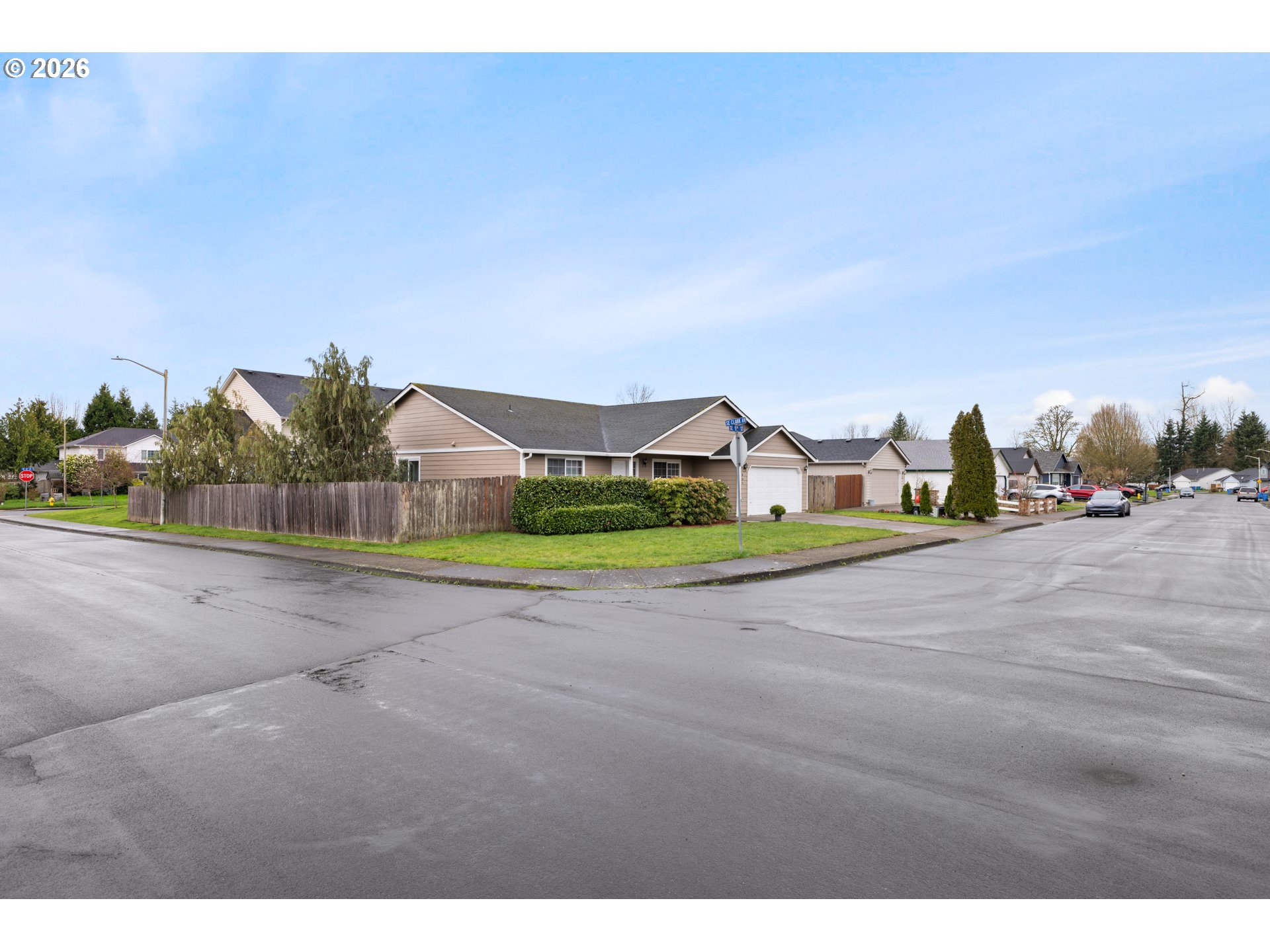 607 Southeast 5th Street Battle Ground, WA 98604 - Photo 1 of 33 a view of a city street from a terrace