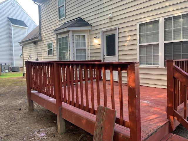 8320 Hobhouse Circle Raleigh, NC 27615 - Photo 15 of 16 a view of a wooden bench and a window