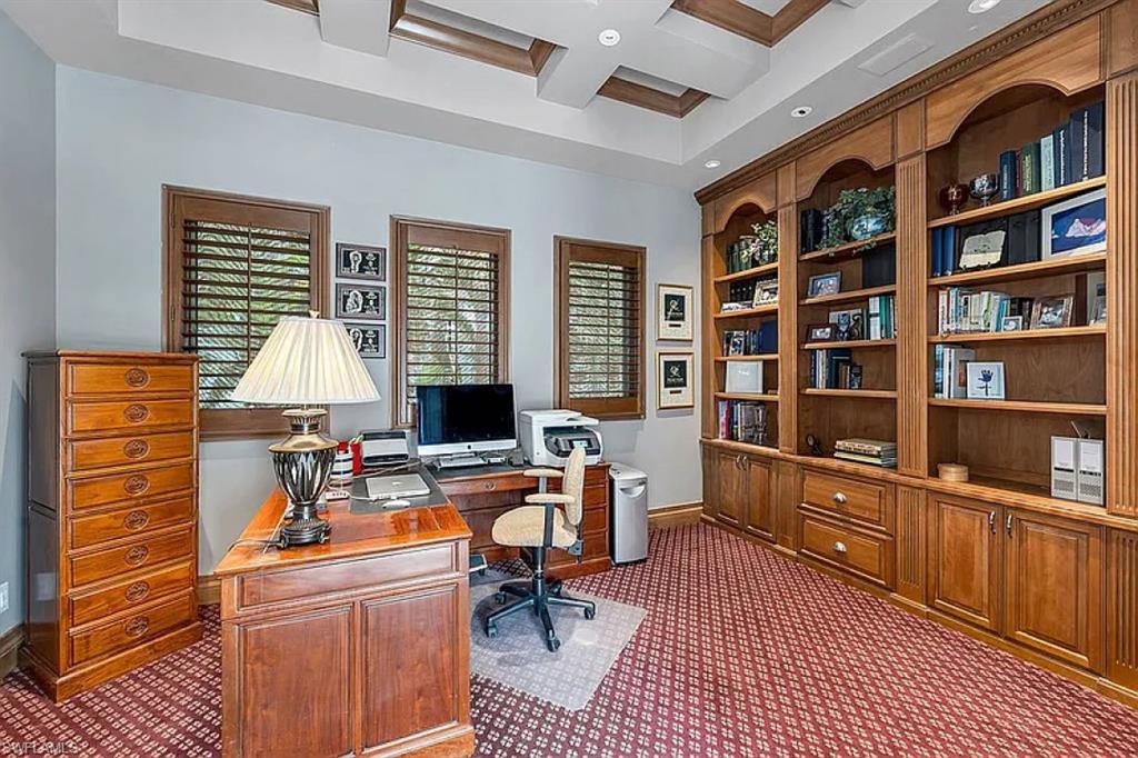 1237 Pocantico Lane Naples, FL 34110 - Photo 16 of 20 a view of a workspace with furniture