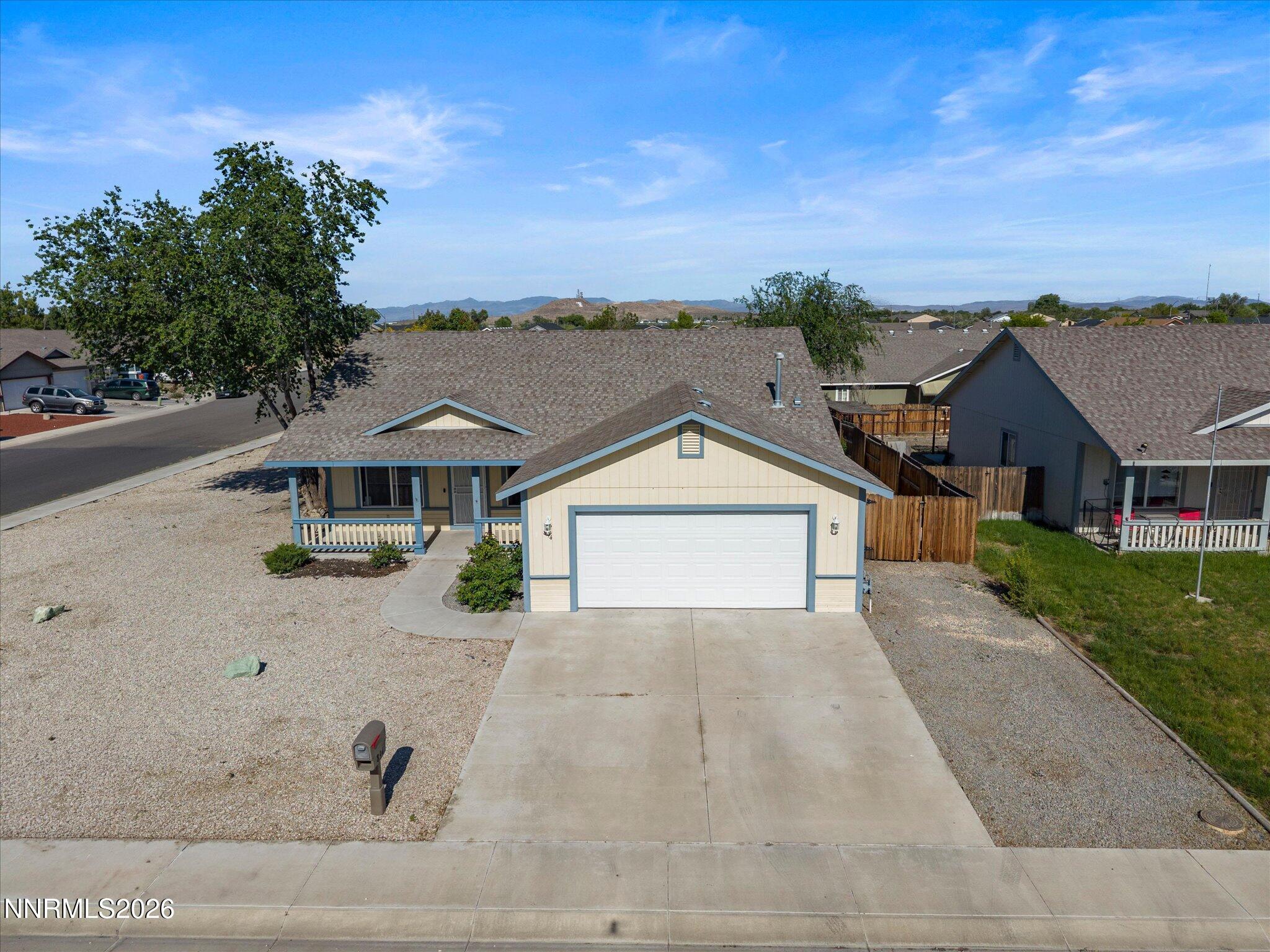 894 Timothy Way Fallon, NV 89406 - Photo 7 of 44 Overhead view of front of home