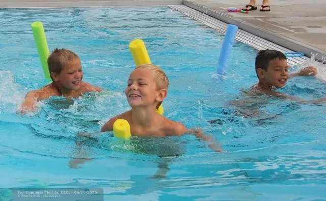 a room with lots of trees and plants