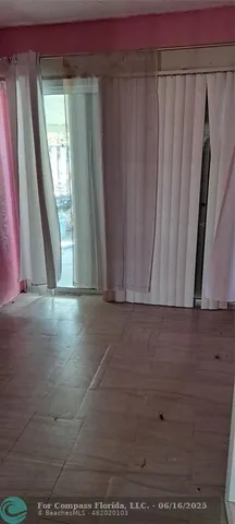 a view of front door