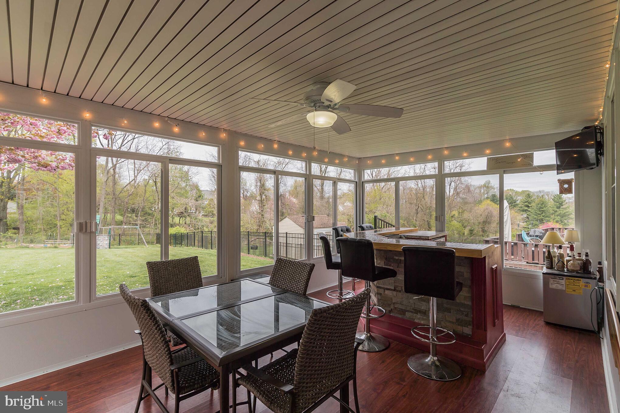 51 Winter Road Holland, PA 18966 - Photo 27 of 30 Sunroom with custom bar