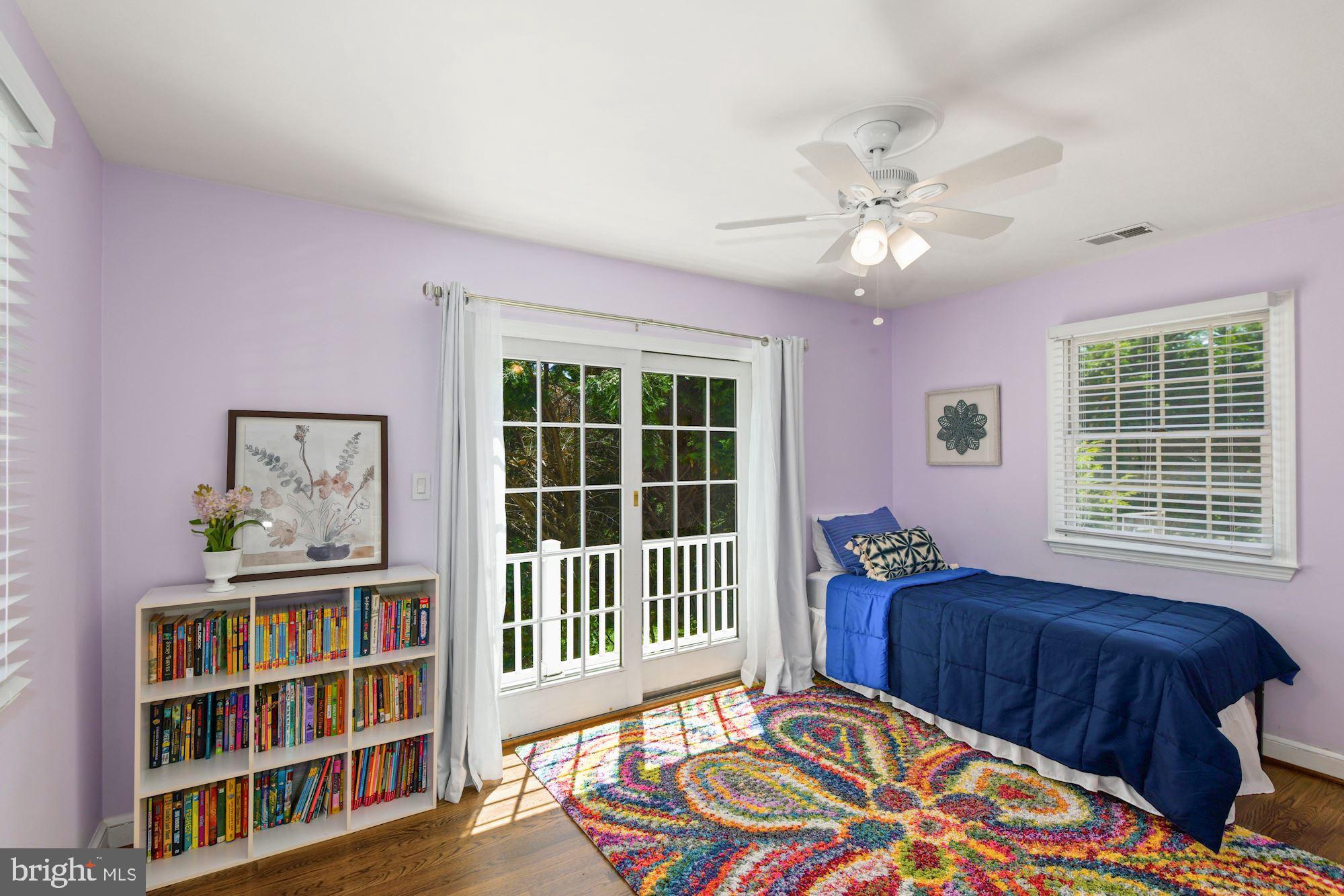 5708 Overlea Road Bethesda, MD 20816 - Photo 31 of 45 Bedroom three with Juliet balcony