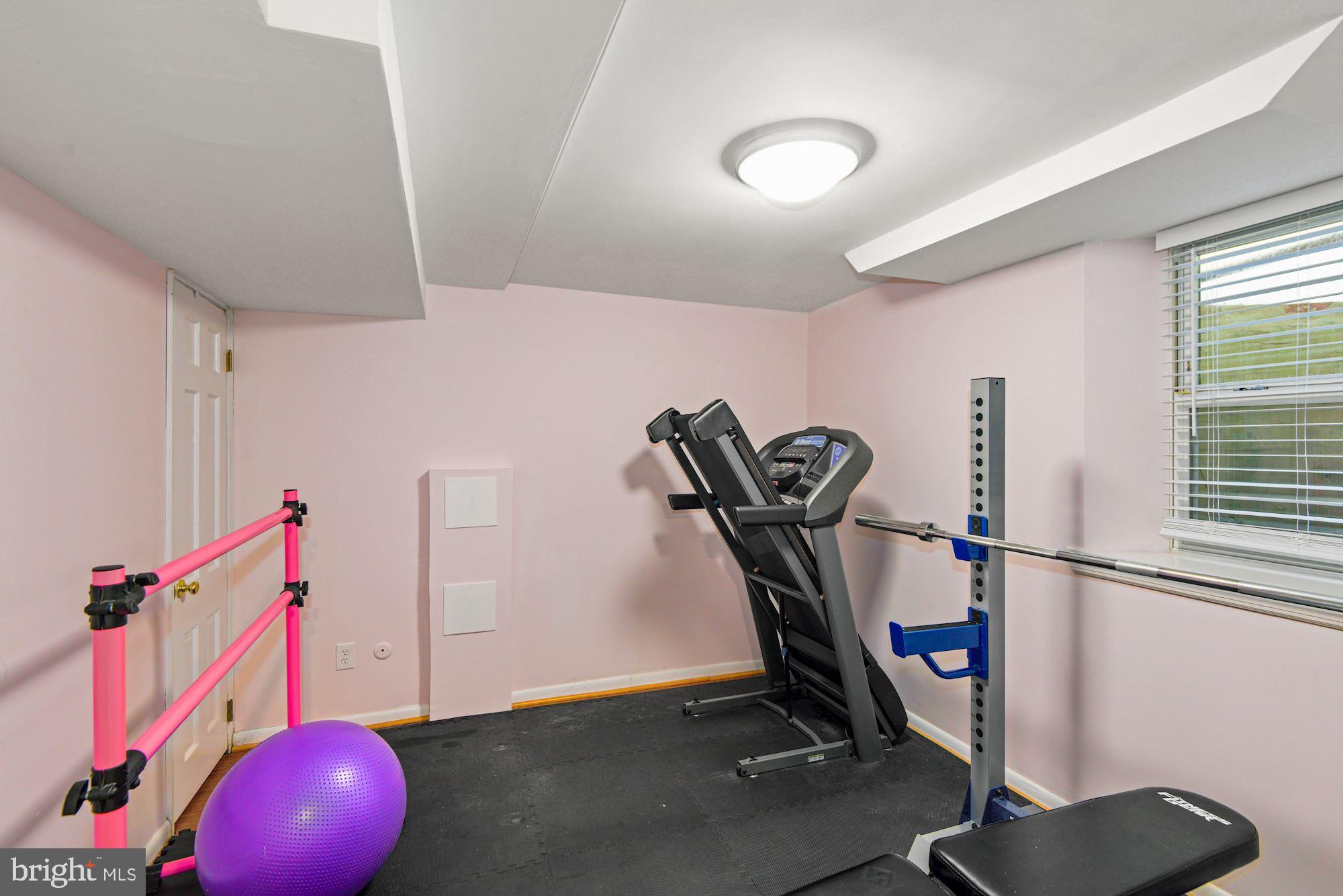 5708 Overlea Road Bethesda, MD 20816 - Photo 38 of 45 Fifth bedroom currently used as gym