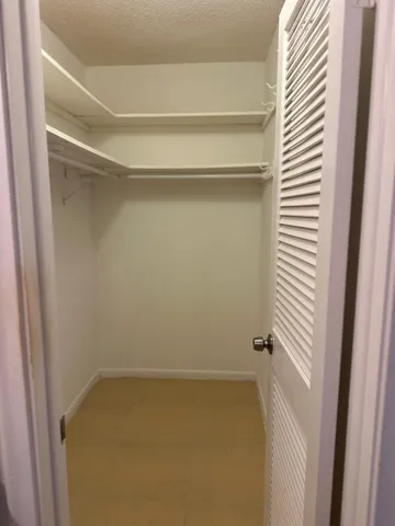 a small space with closet