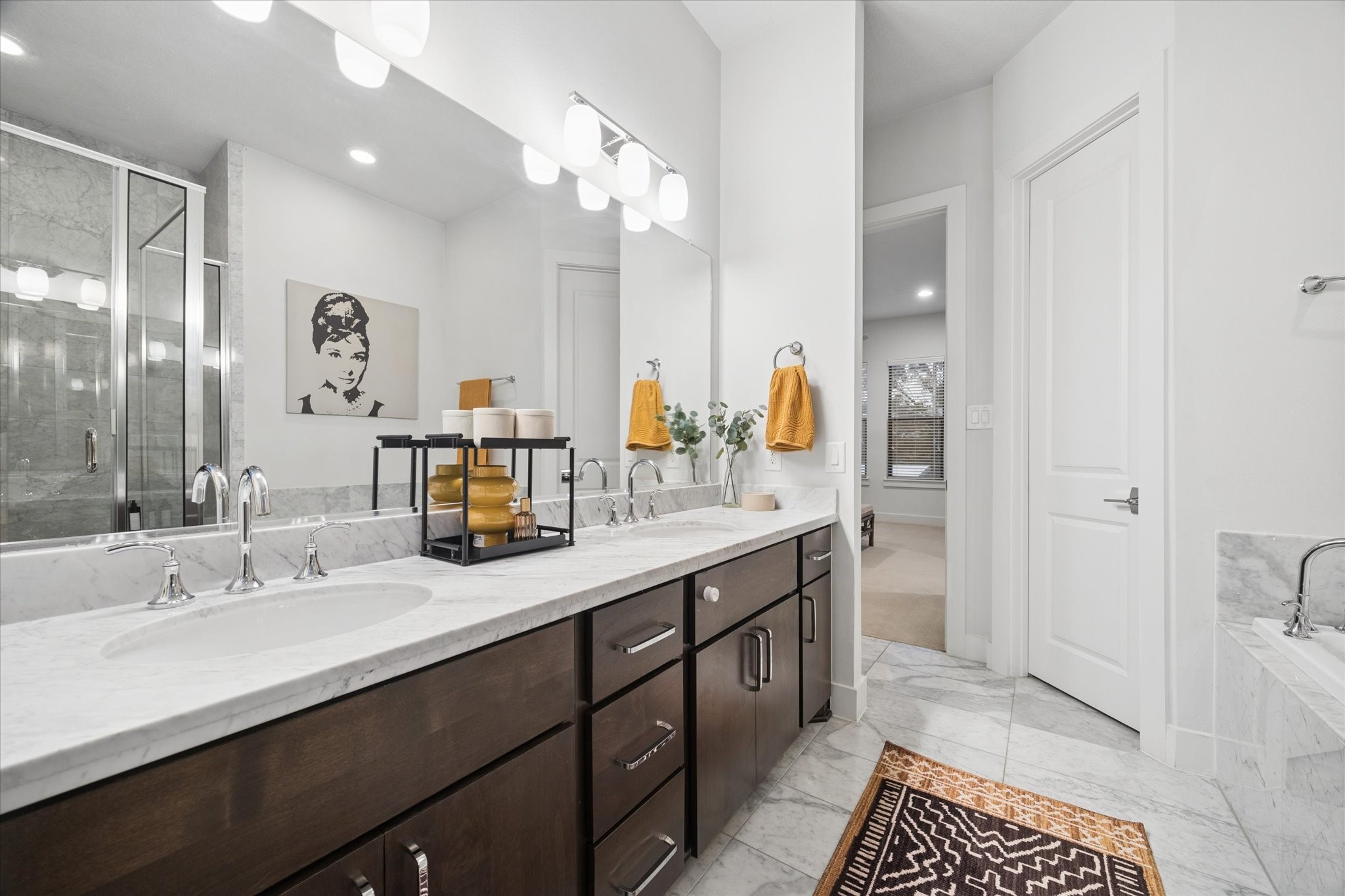 2110 Genesee Street Houston, TX 77006 - Photo 24 of 47 Thoughtfully designed layout with generous storage, large mirror, and bright, even lighting.