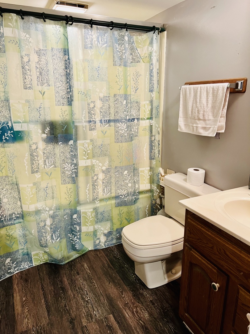 212 Drake Avenue Rochelle, IL 61068 - Photo 30 of 32 a bathroom with a toilet a sink and a shower