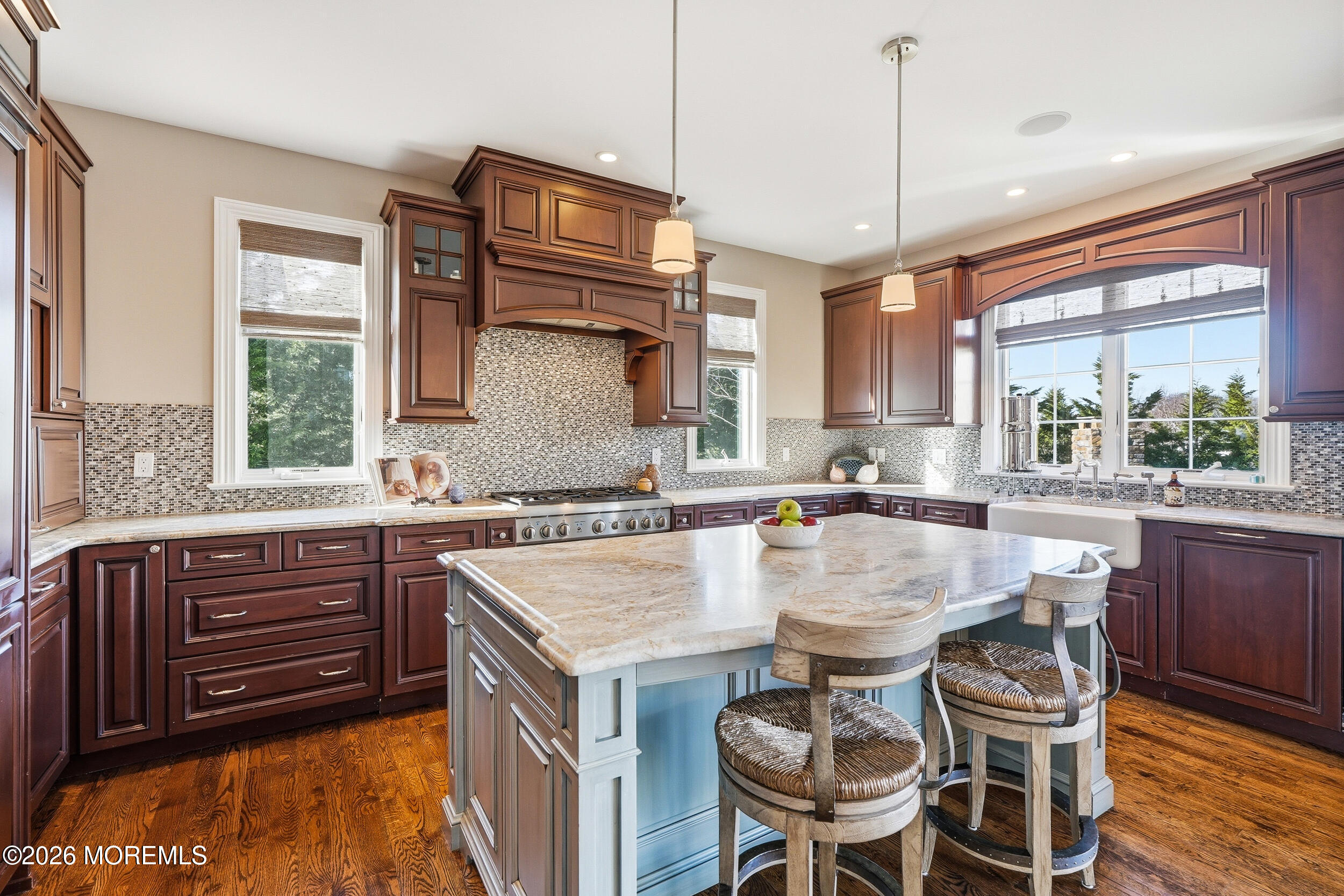 619 Bowne Road Asbury Park, NJ 07712 - Photo 16 of 69 a kitchen with a stove a sink and a refrigerator