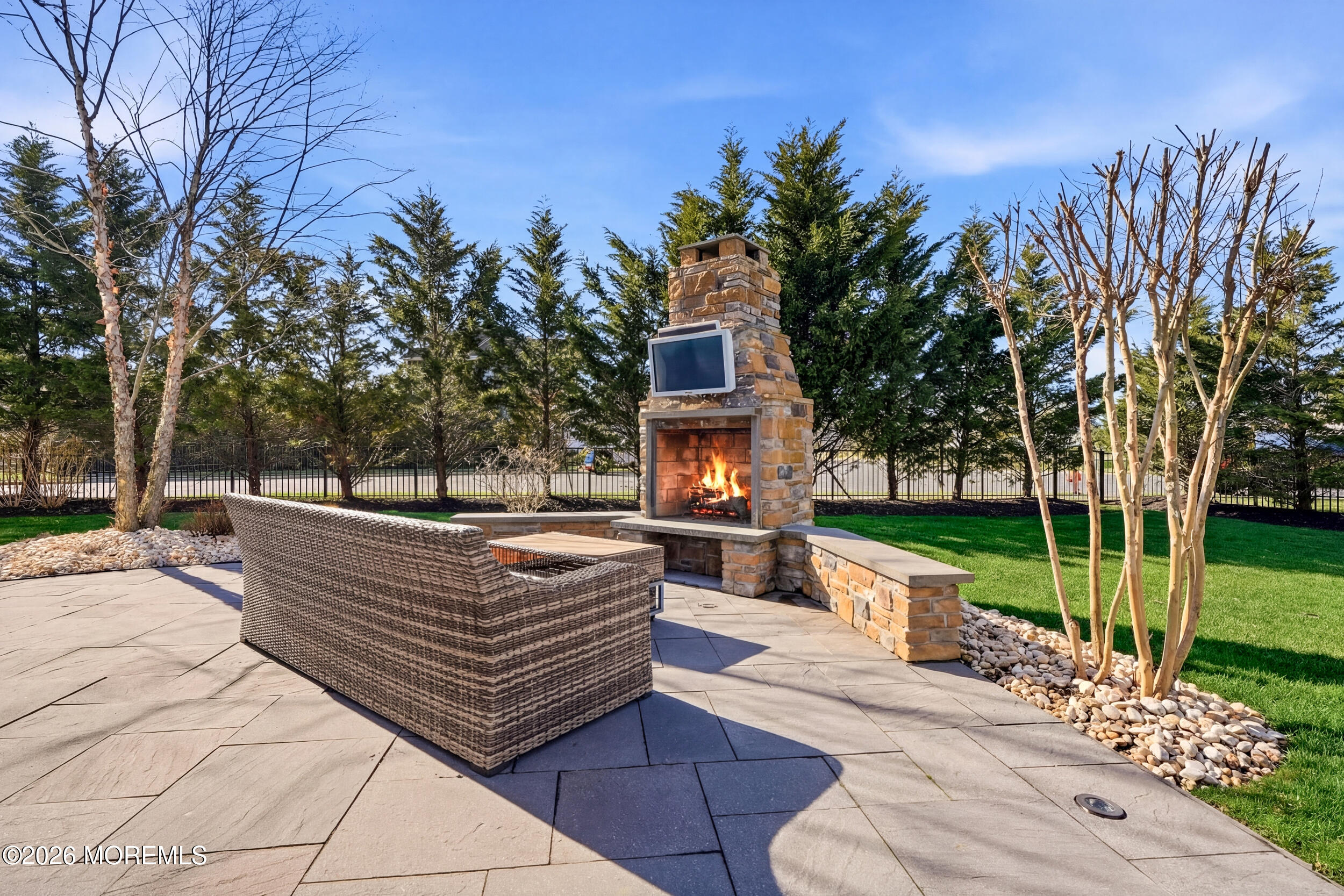 619 Bowne Road Asbury Park, NJ 07712 - Photo 61 of 69 a view of a patio with a yard