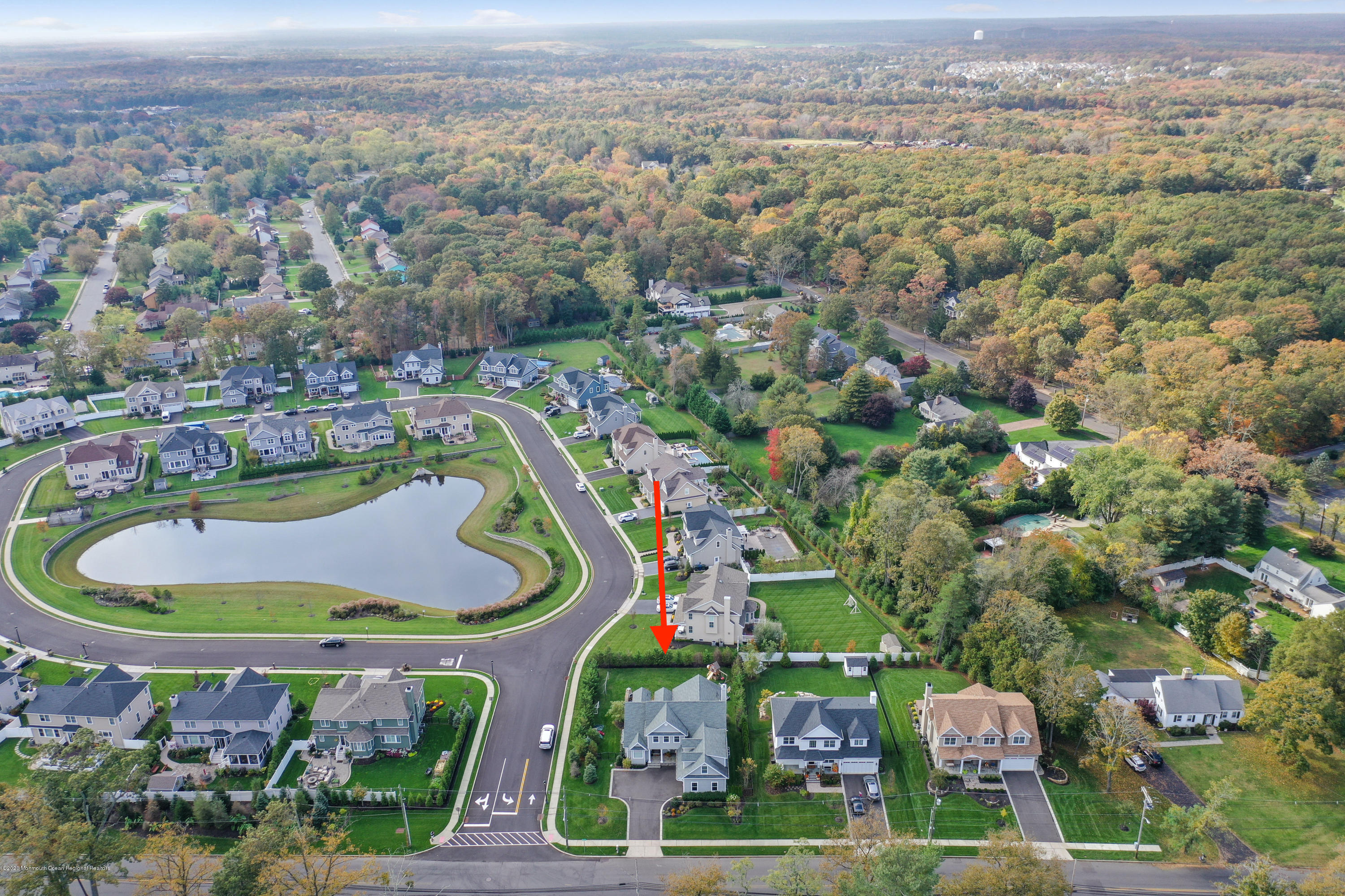 619 Bowne Road Asbury Park, NJ 07712 - Photo 69 of 69 an aerial view of a swimming pool and mountain view
