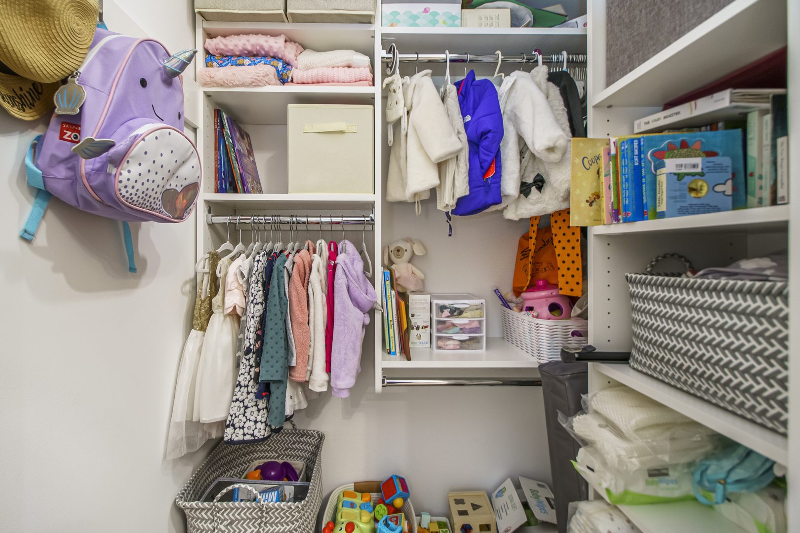 226 South Green Street, Unit 2N Chicago, IL 60607 - Photo 27 of 29 a view of walk in closet with clothes and shoes