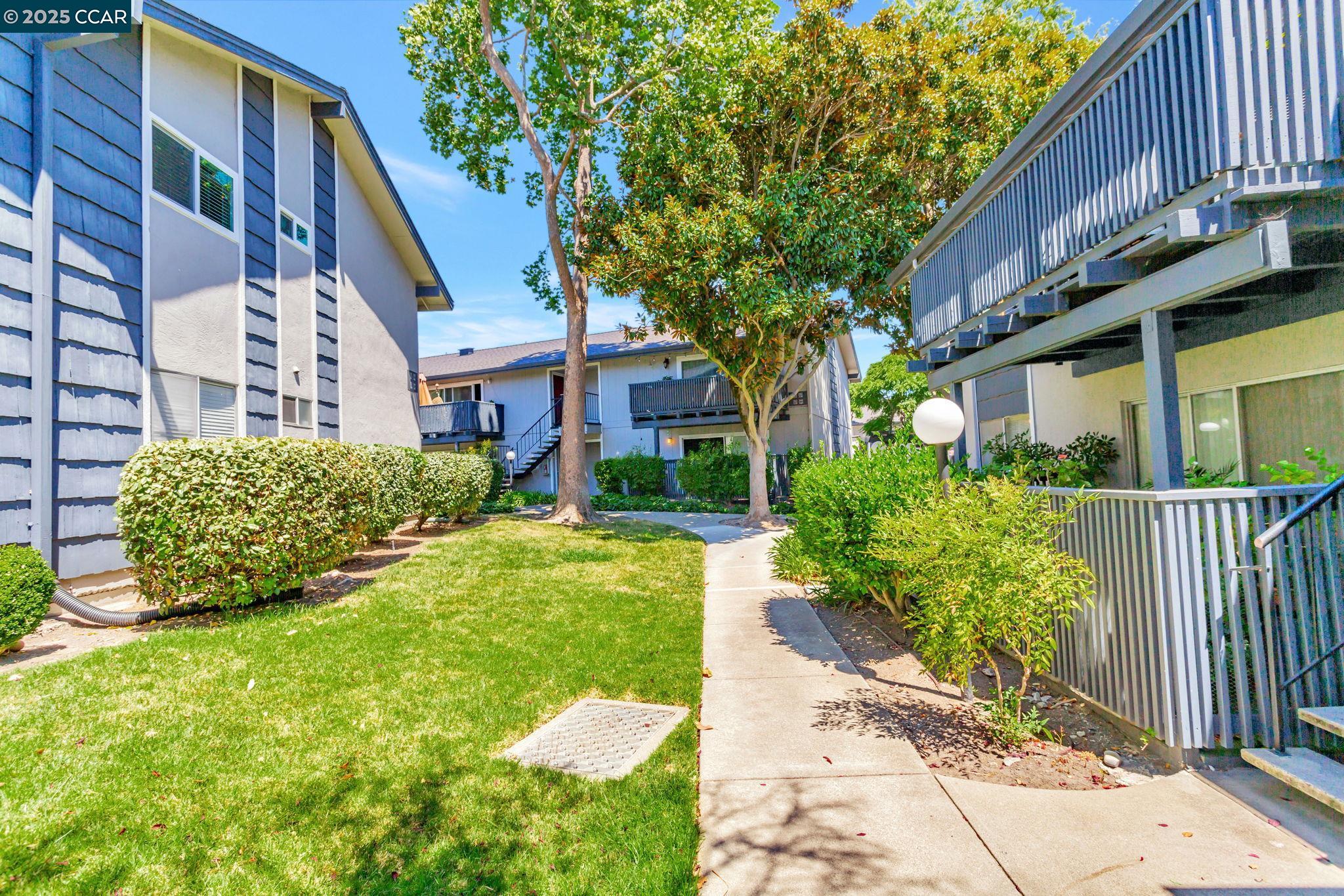 9085 Alcosta Boulevard, Unit 340 San Ramon, CA 94583 - Photo 24 of 25 a view of a house with a yard and plants