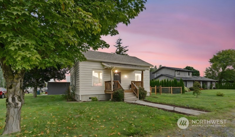 406 Cleveland Sumas, WA 98295 - Photo 2 of 33 a view of a house with a yard