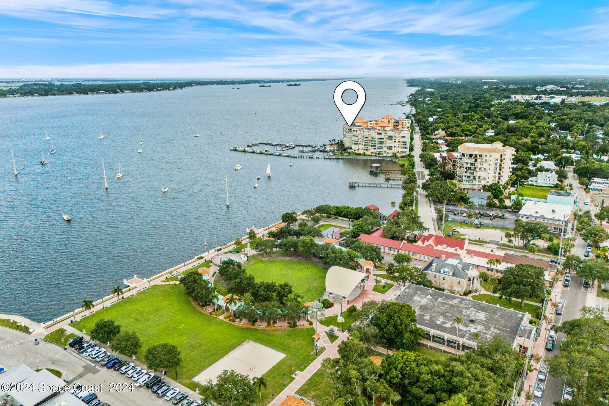 102 Riverside Drive, Unit 405 Cocoa, FL 32922 - Photo 83 of 99 Aerial Views