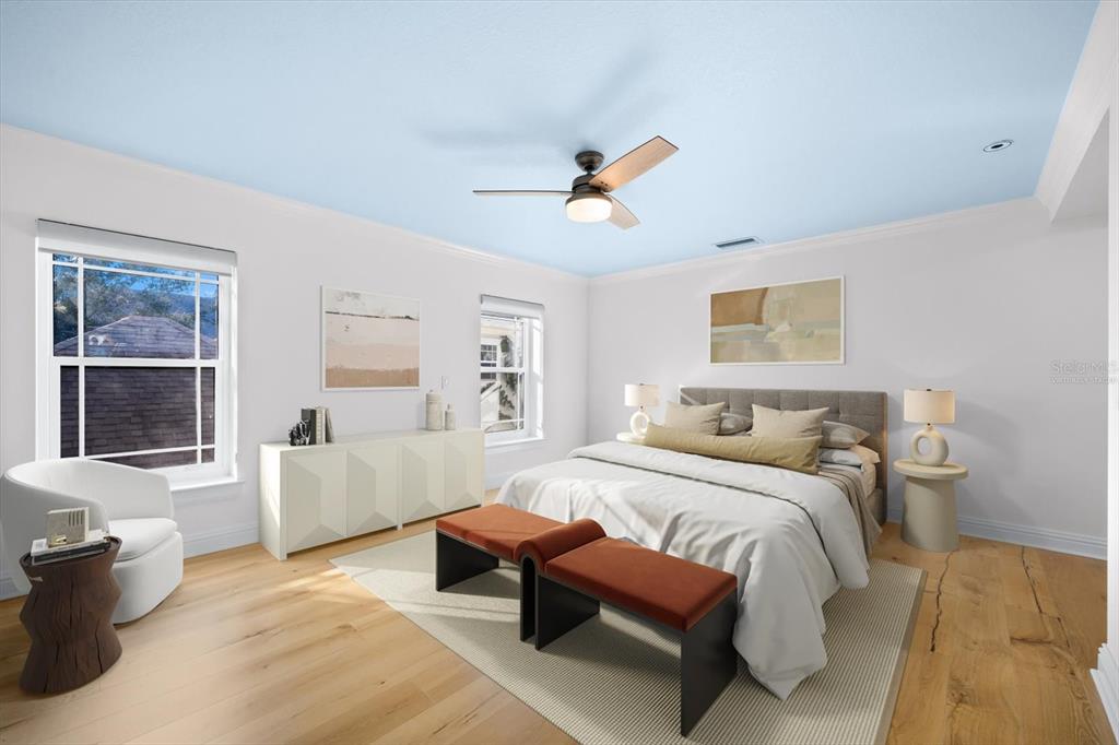 1746 Stapleton Street Sarasota, FL 34239 - Photo 47 of 77 Virtually staged Primary bedroom.
