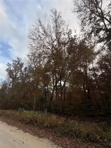 a backyard of a house