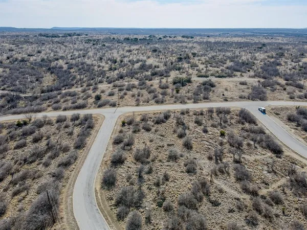 a view of a dry yard