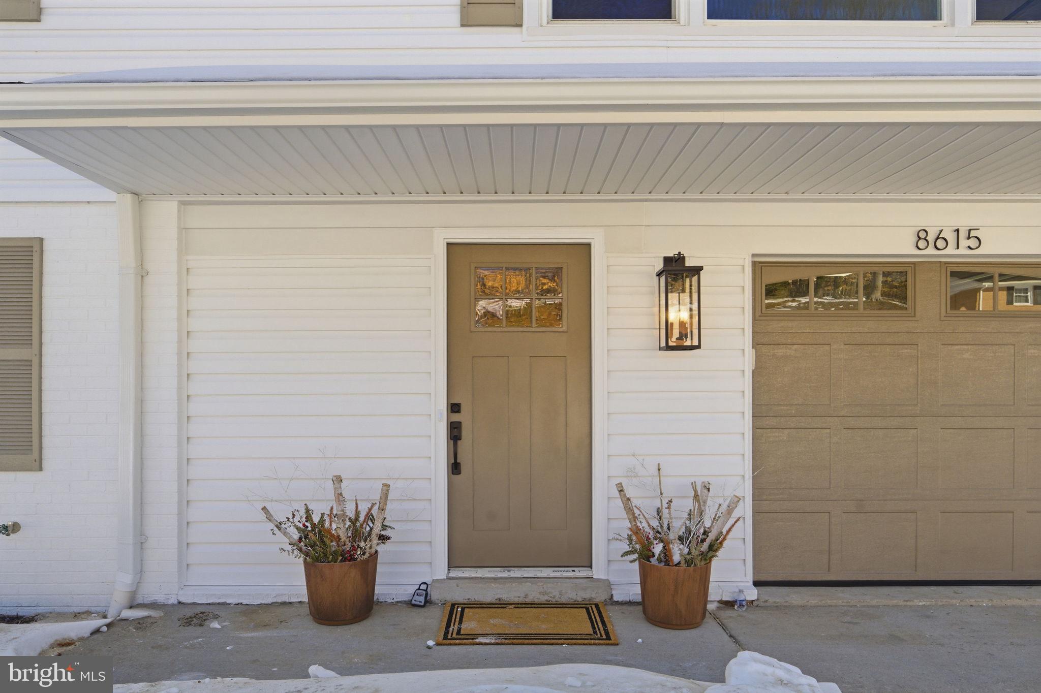 8615 Kerry Lane Springfield, VA 22152 - Photo 3 of 50 a view of a door of the house