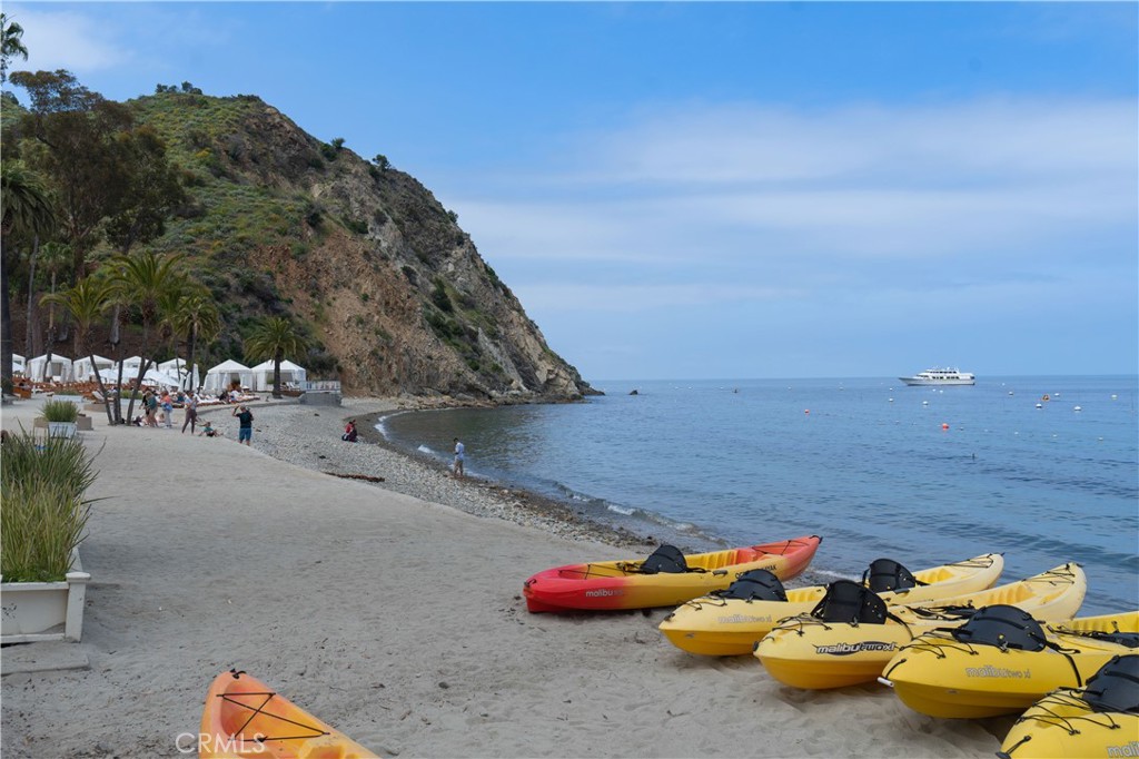 343 Eucalyptus Avenue Avalon, CA 90704 - Photo 27 of 35 a backyard of a house with table and chairs