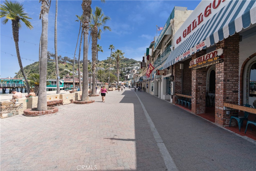 343 Eucalyptus Avenue Avalon, CA 90704 - Photo 34 of 35 a city street with tall buildings