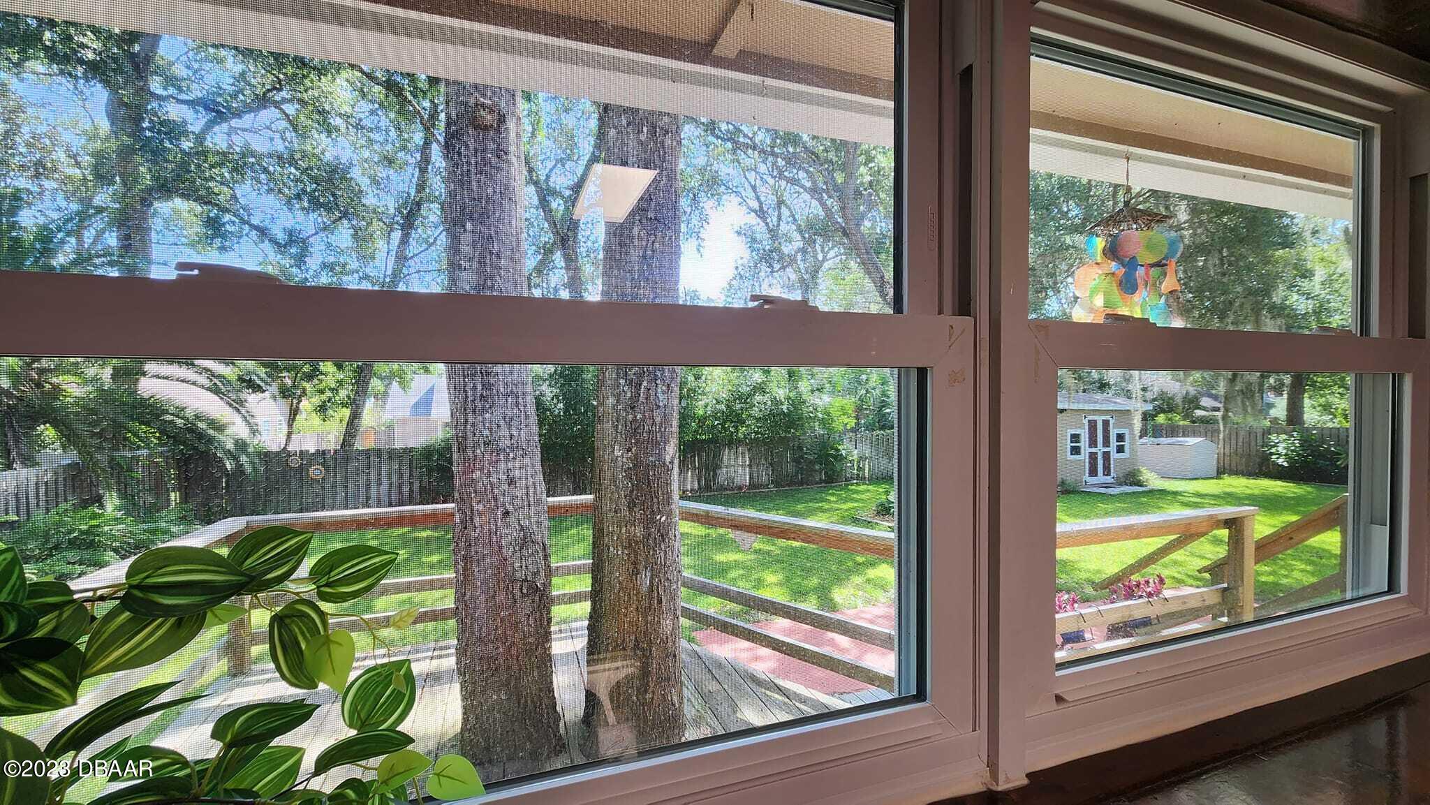 1519 North Beach Street Ormond Beach, FL 32174 - Photo 18 of 92 Beautiful view of the backyard