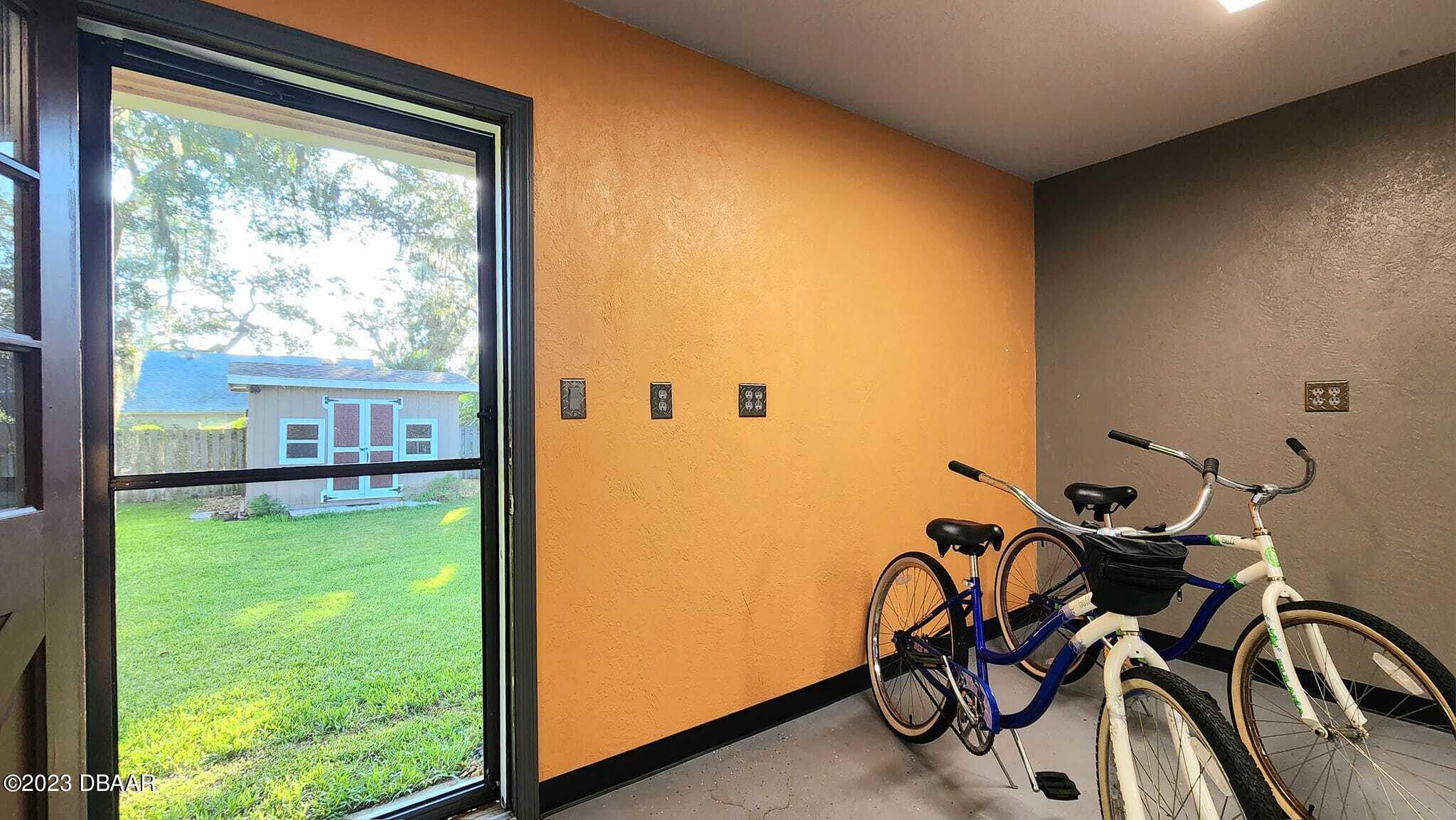 1519 North Beach Street Ormond Beach, FL 32174 - Photo 59 of 92 Garage backdoor to back yard