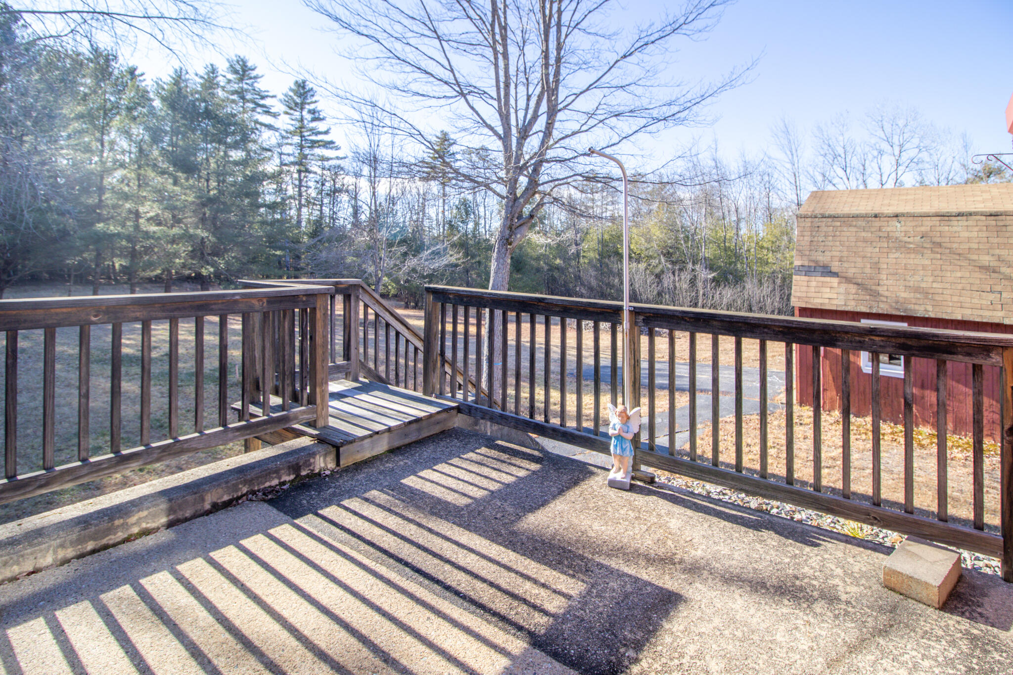 395 River Road Standish, ME 04084 - Photo 19 of 44 Deck overlooking backyard