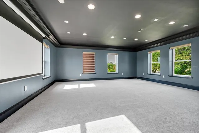 a view of a city with a lake