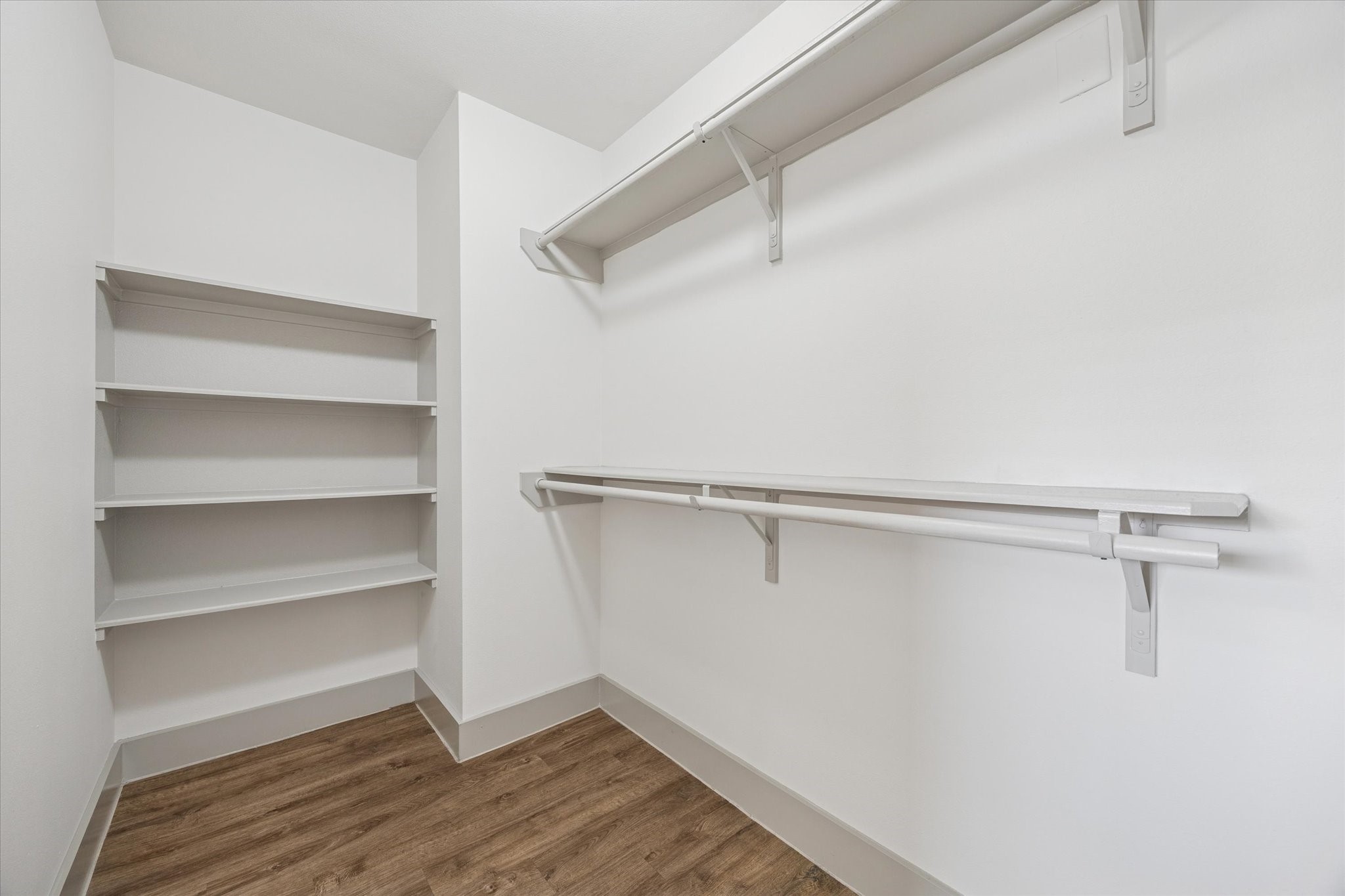 4300 Rosslyn Road, Unit 2 Houston, TX 77018 - Photo 8 of 10 a view of an empty walk in closet