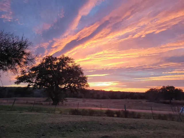 a view of a lake in middle of the middle
