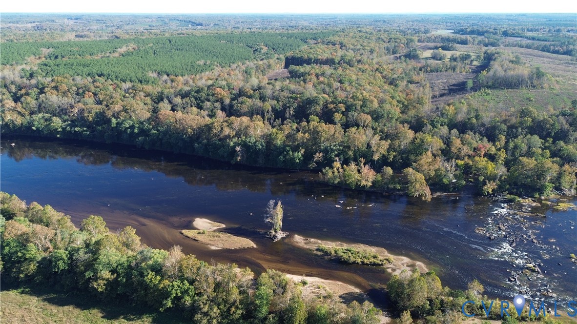 0 Warren Ferry Road Scottsville, VA 24590 - Photo 22 of 33 an aerial view of lake residential house with outdoor space
