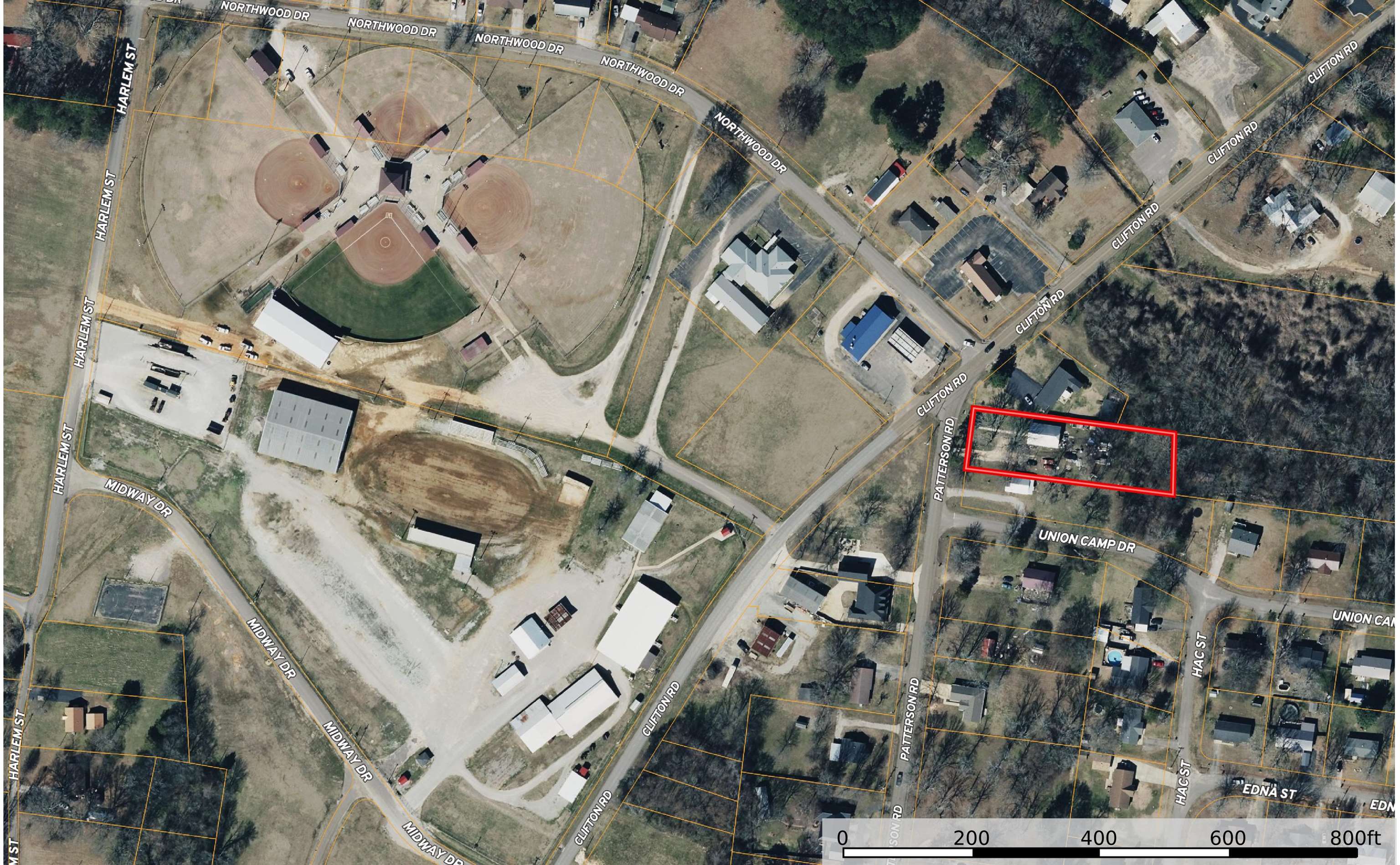 690 Patterson Road Savannah, TN 38372 - Photo 26 of 26 an aerial view of a house with a yard