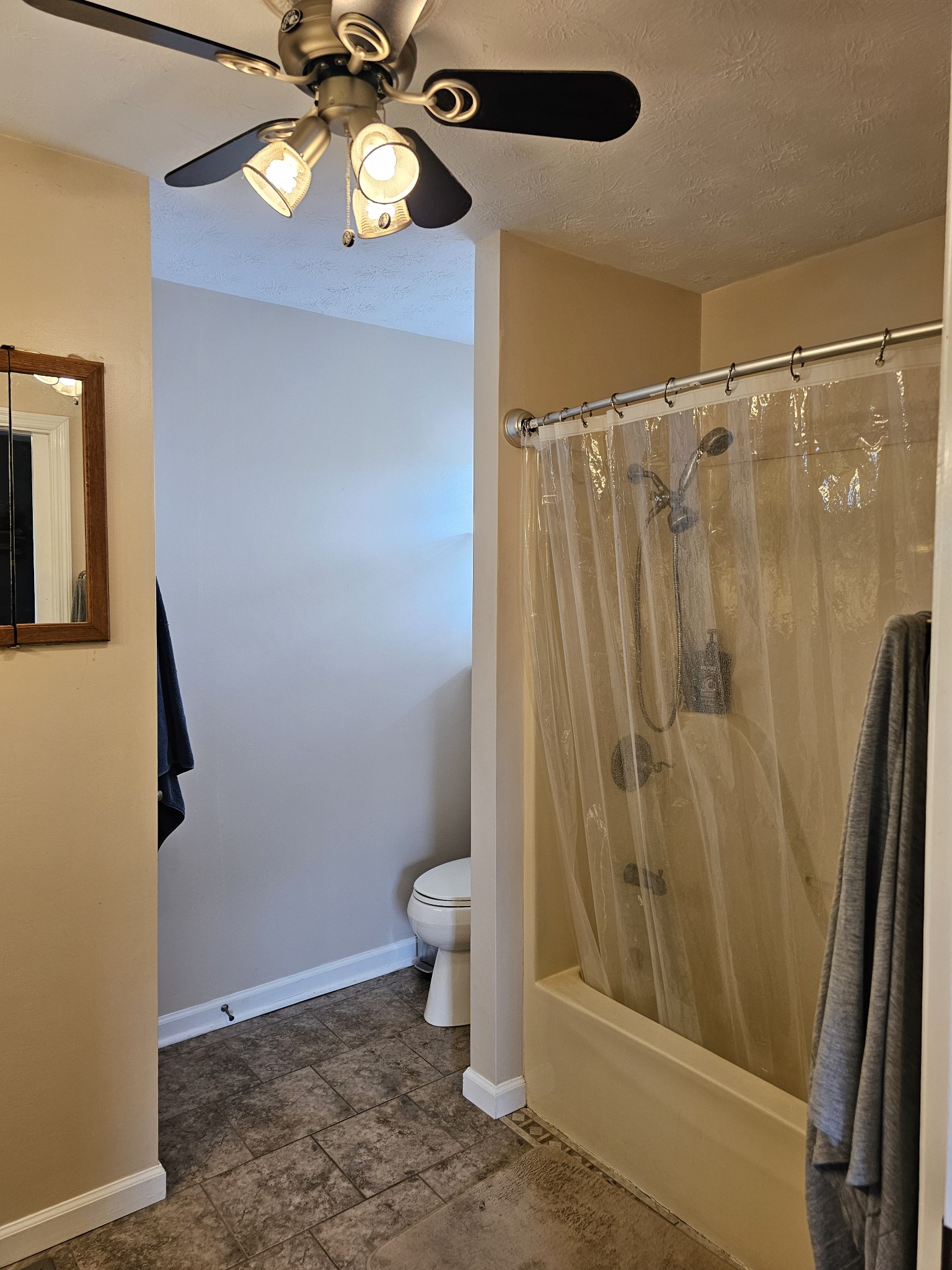 285 Browns Road Lafayette, TN 37083 - Photo 14 of 30 a bathroom with a shower a toilet and a sink