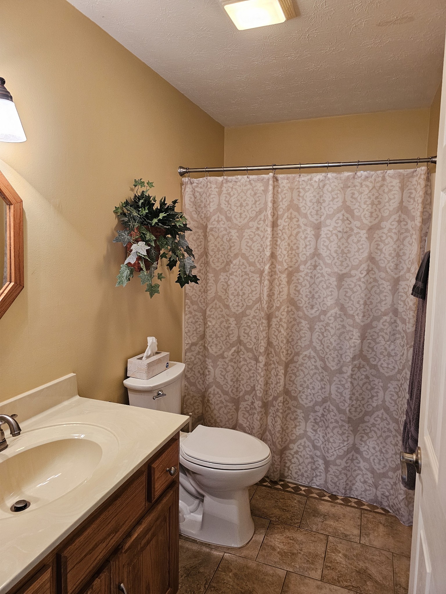 285 Browns Road Lafayette, TN 37083 - Photo 16 of 30 a bathroom with a sink a toilet and a mirror