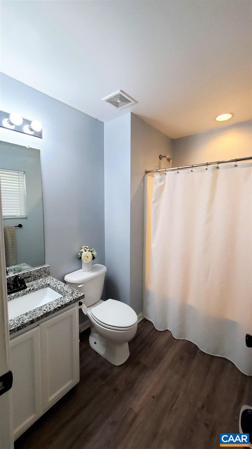 26 Xebec Road Palmyra, VA 22963 - Photo 12 of 21 a bathroom with a granite countertop sink toilet and shower
