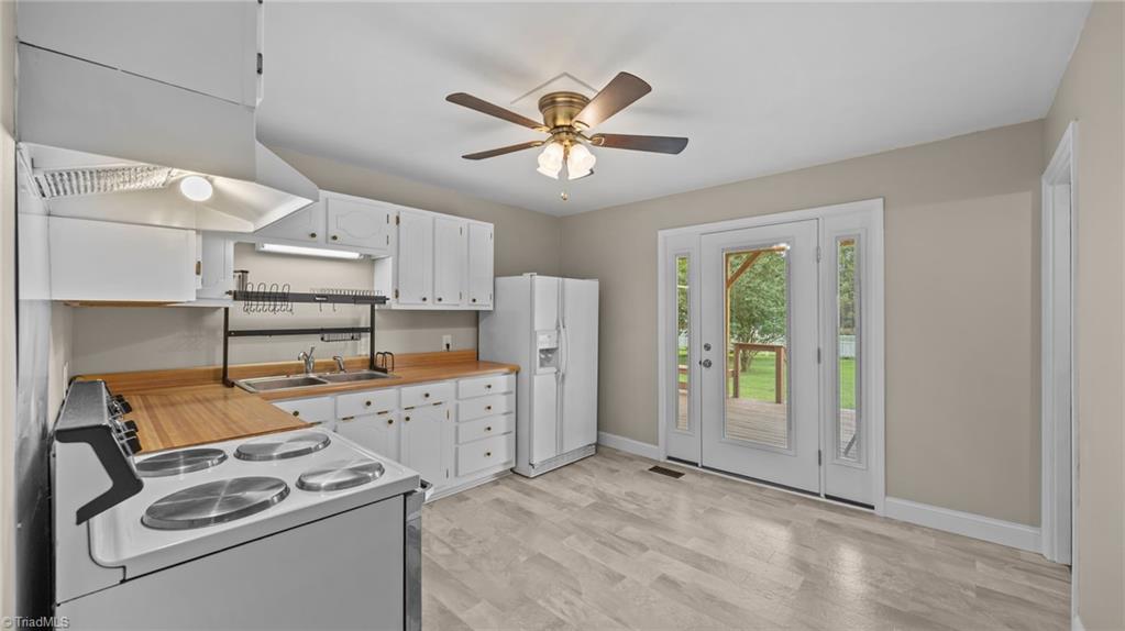 1008 Roxboro Road Haw River, NC 27258 - Photo 13 of 34 Kitchen, Refrigerator Remains