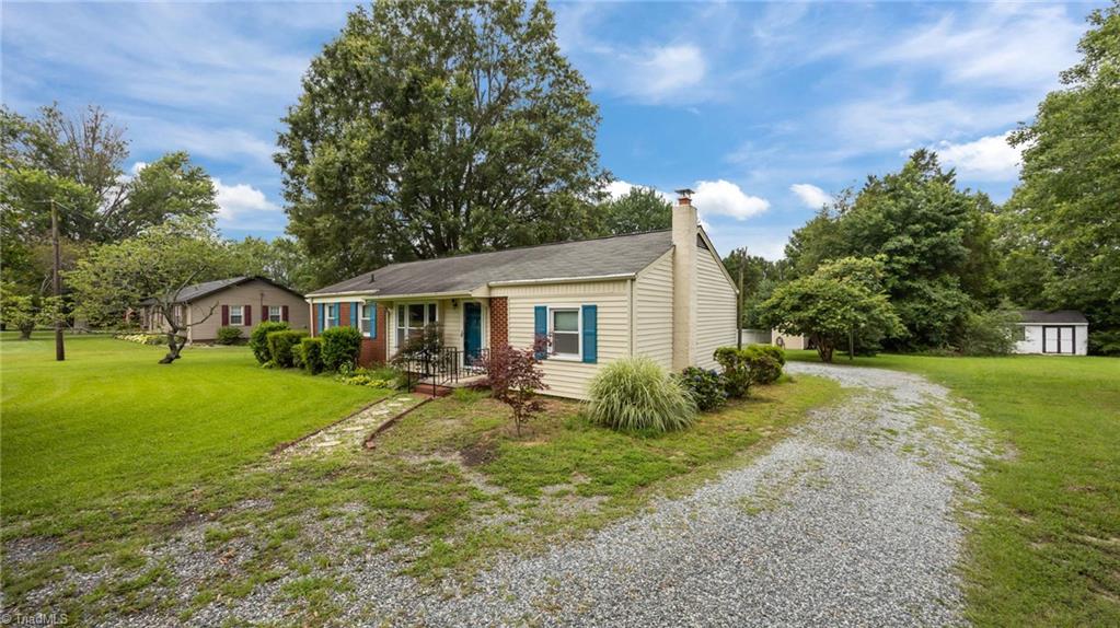1008 Roxboro Road Haw River, NC 27258 - Photo 2 of 34 Gravel Driveway to 1008 Roxboro St