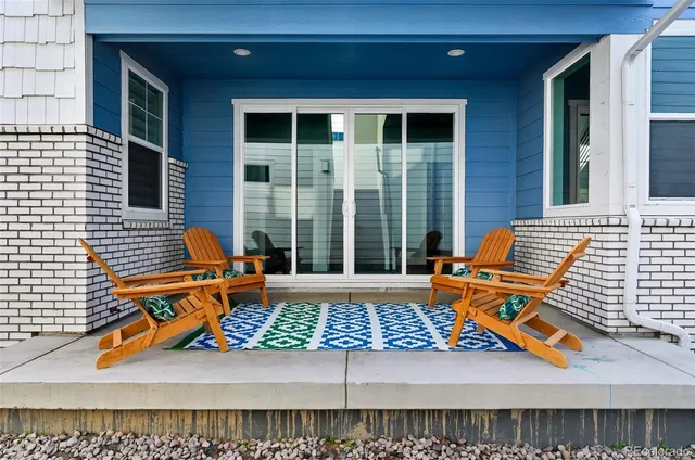 a front view of a house with a garage
